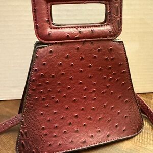 Burgundy Handbag